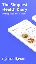 Mealligram: Daily Food Tracker Capture d’écran2