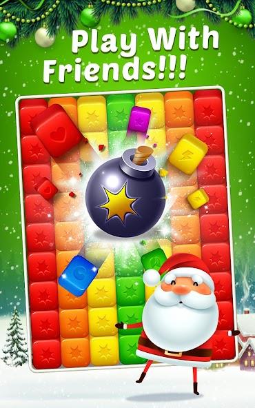 Toy Cubes Pop - Match 3 Game Mod ekran görüntüsü 4