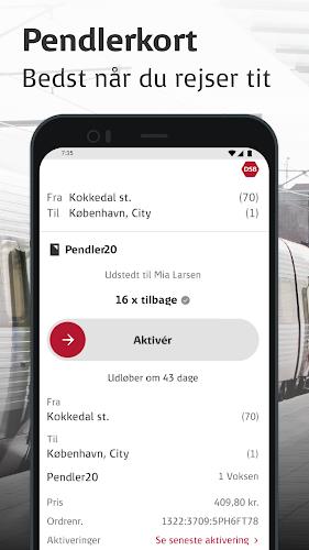 DSB App экрана 4