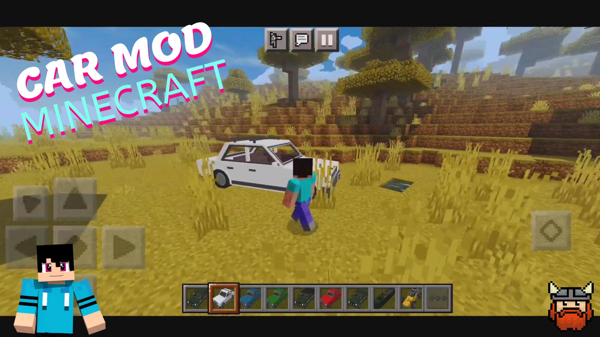 Cars Mod for Minecraft PE Скриншот 2