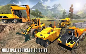 Road Builder Construction 2018 captura de pantalla 2