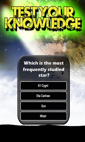 Astronomy Trivia Screenshot 2