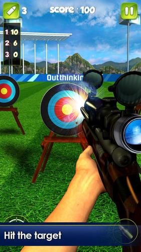 Sniper Gun Shooting - 3D Games 스크린 샷 1