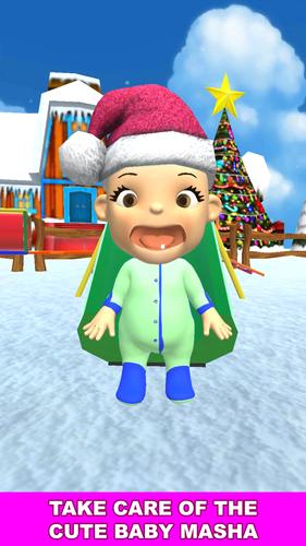 Baby Masha's Winter Playground屏幕截圖1