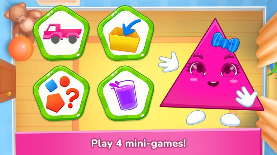 Screenshot Learning shapes & colors games 2
