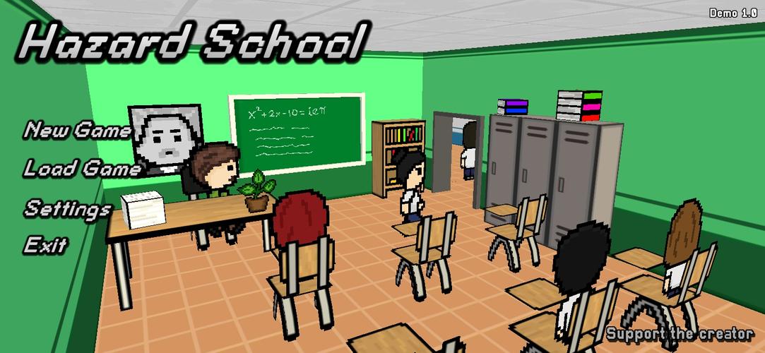 Hazard School ကိုဖန်သားပြင်1