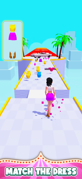 DressUp Run! Mod 스크린 샷 2