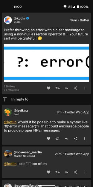 Albatross for Twitter captura de pantalla 2