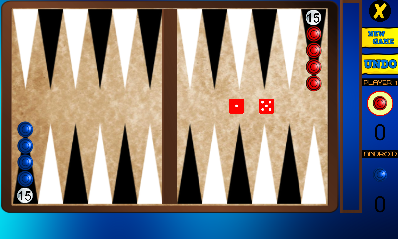 Narde - Long Backgammon by Clarka Apps 스크린 샷 1