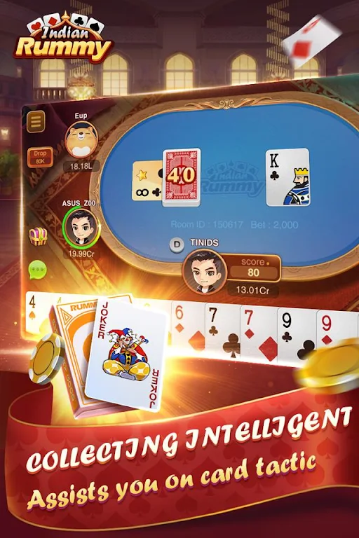 Indian Rummy-free card game online screenshot 3