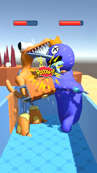 Rainbow Monster - Room Maze Mod ảnh chụp màn hình 3