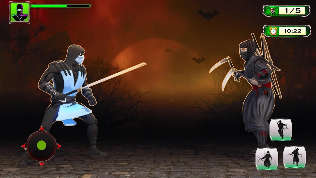 Ninja Hero Assassin Samurai Pirate Fight Shadow स्क्रीनशॉट 4