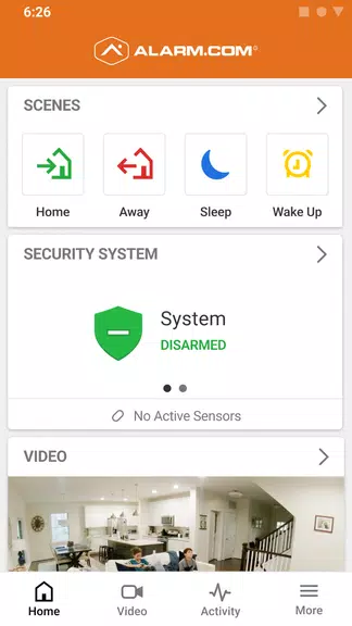 Alarm.com screenshot 2