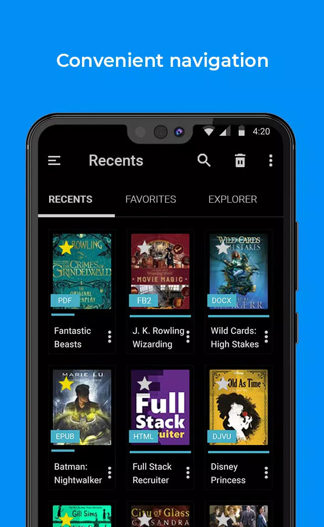 FullReader স্ক্রিনশট 1