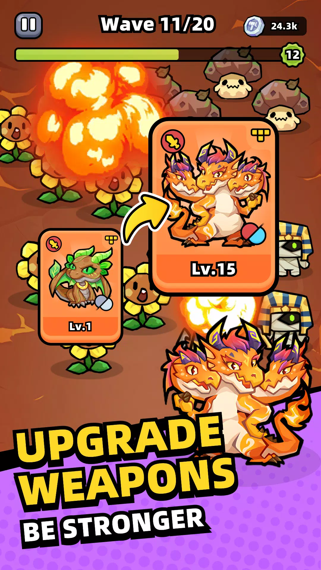 Weapon Master: Backpack Battle Screenshot 3