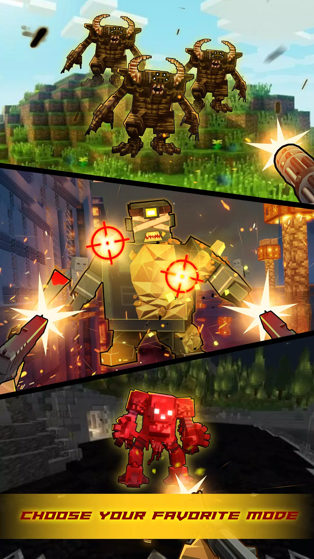 Screenshot Zombie Craft War: Pixel Gun 3D 3