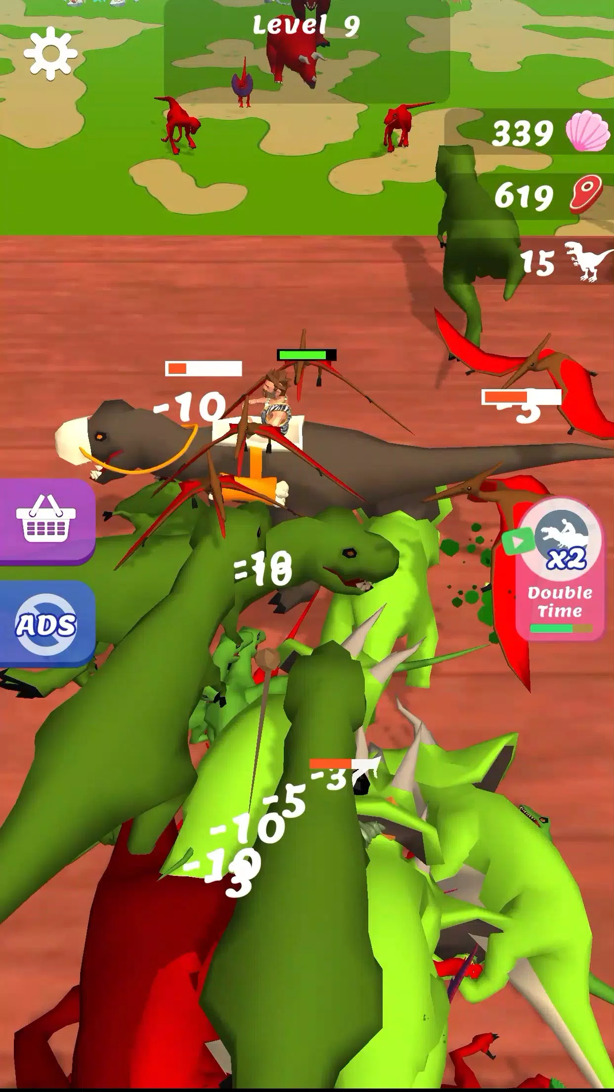 Dino Islands: Collect & Fight screenshot 3