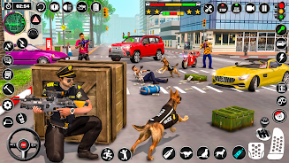 Police Dog Crime Chase Game 3D Capture d’écran3