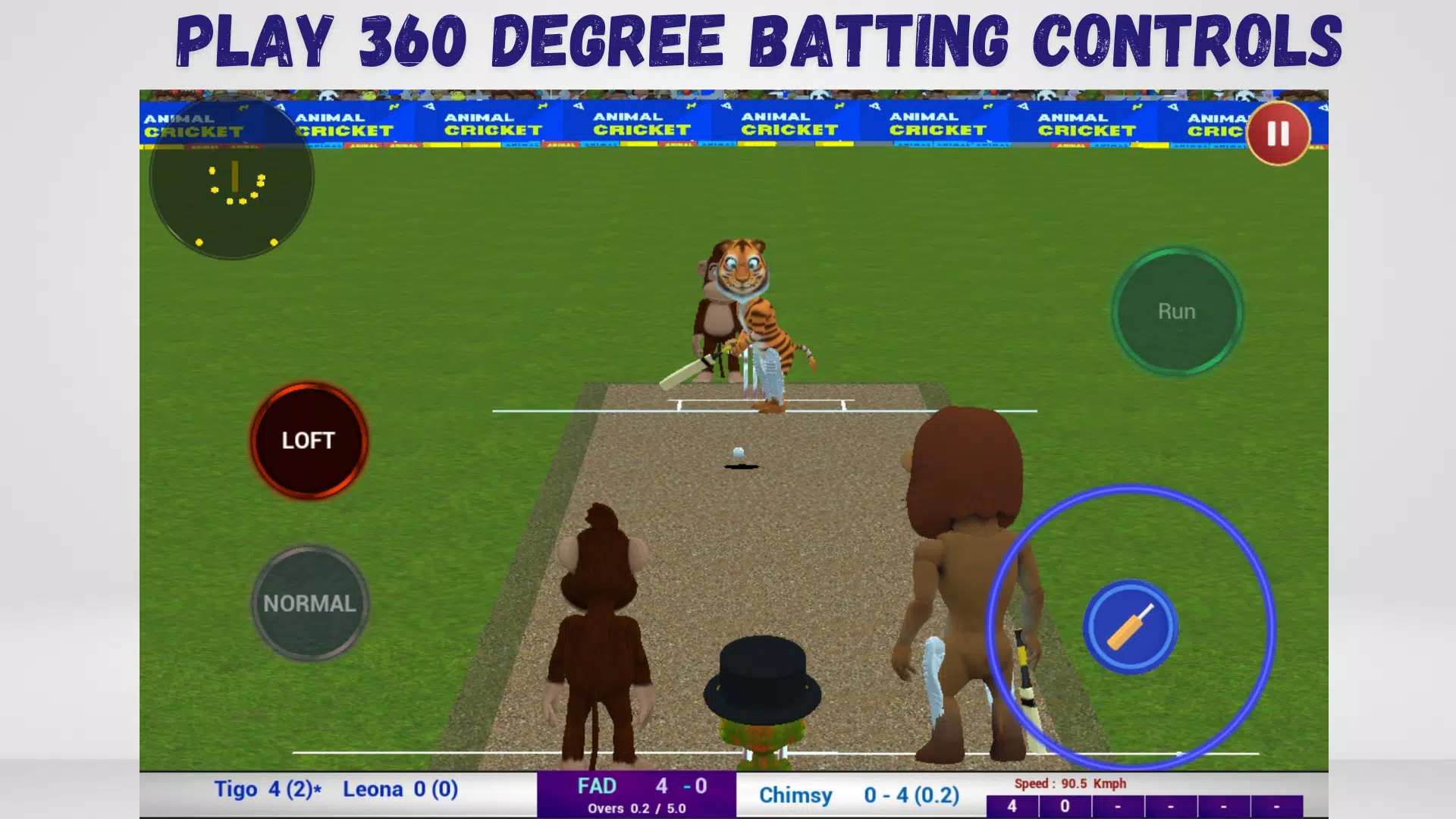 ภาพหน้าจอ Animal Cricket 1