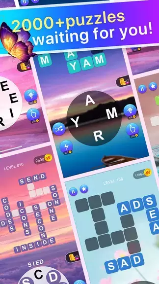 Word Games Master - Crossword ကိုဖန်သားပြင်3