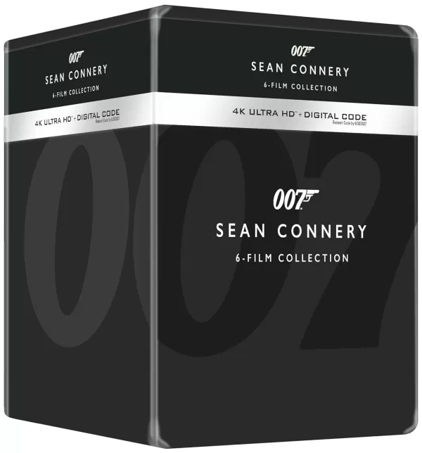 Preordine la collezione 4K di 6 film di Sean Connery James Bond