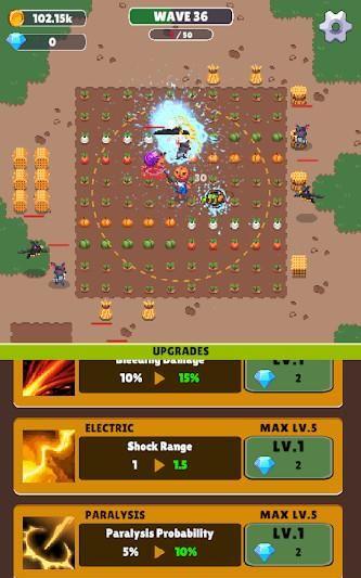 ภาพหน้าจอ Scarecrow War : Idle Defense 3