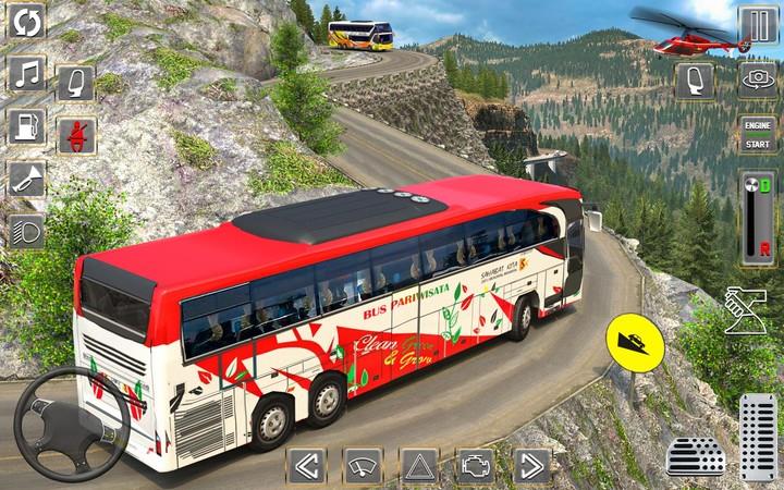 Uphill Offroad Bus Simulator captura de pantalla 1