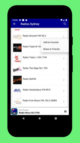 Radio App Australia: FM Online स्क्रीनशॉट 3