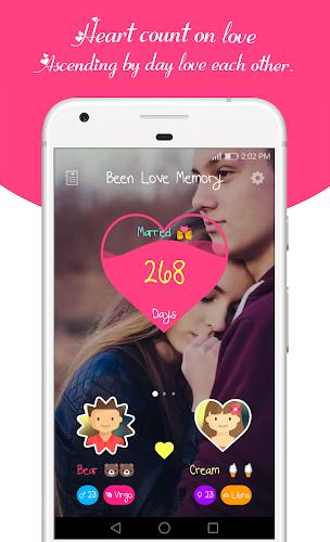 Been Love Memory -Love Counter screenshot 1