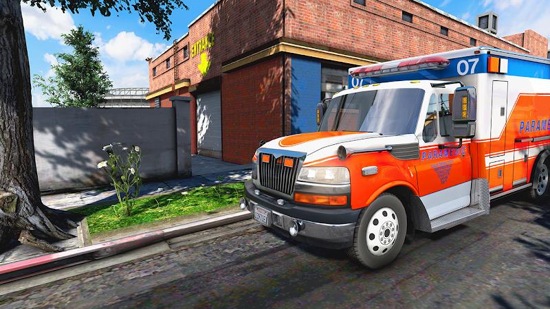 ภาพหน้าจอ Hospital Driver Ambulance Game 2