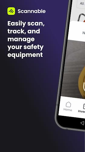 Scannable Safety Equipment App 스크린 샷 1