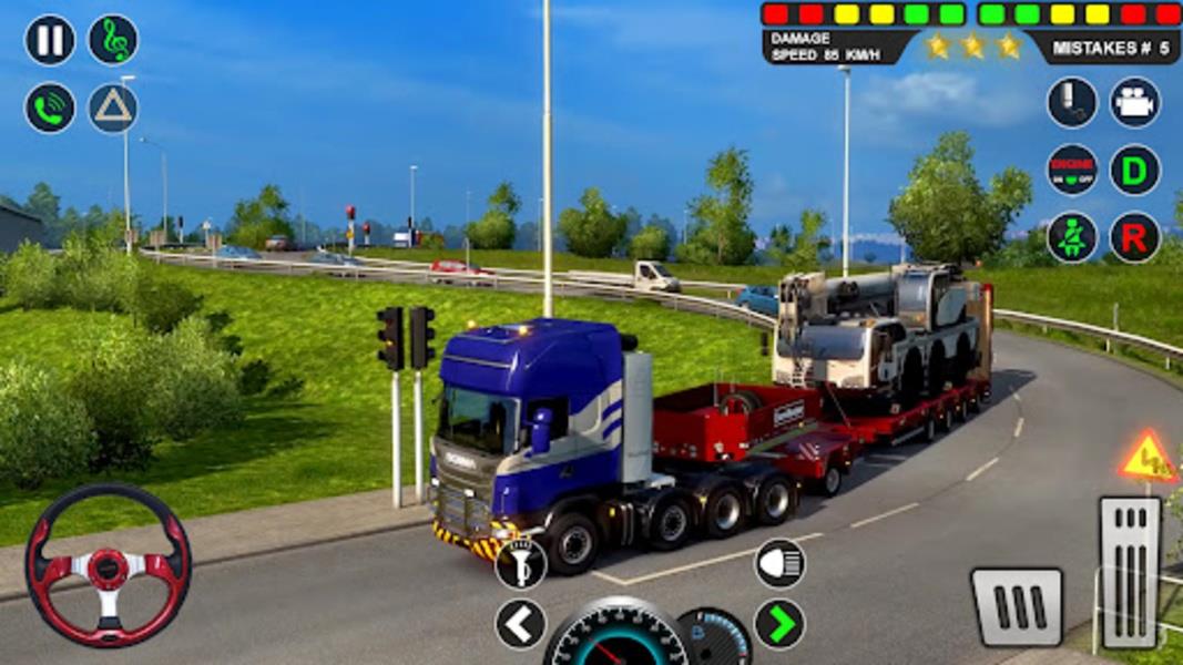 Europe Truck Simulator Driving zrzut ekranu 3