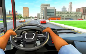 Bus Driving Sim- 3D Bus Games Capture d’écran2