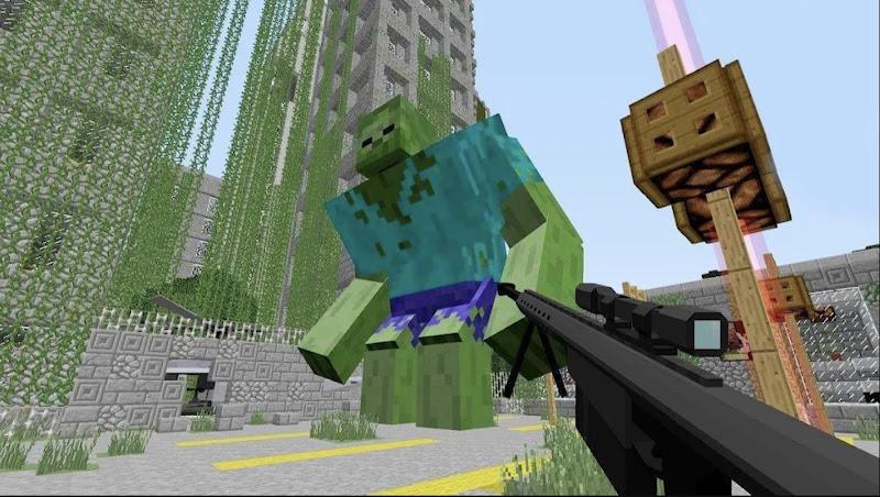 Minecraft: Zombie and Mutant screenshot 3