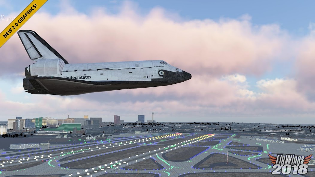 Flight Simulator 2018 FlyWings Mod экрана 3