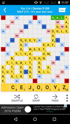 Lexulous Word Gameスクリーンショット1