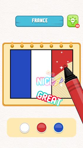 Flag Painting Puzzle Screenshot 4