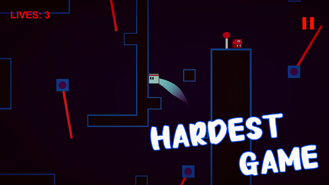 Unfair Square - the hard game Mod ảnh chụp màn hình 1