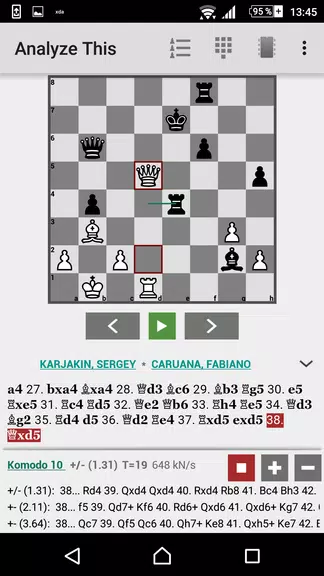 ภาพหน้าจอ Komodo 10 Chess Engine 1