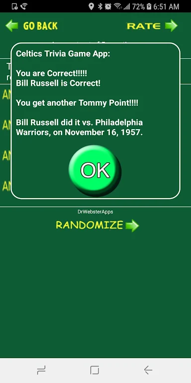 ภาพหน้าจอ Trivia & Schedule Celtics fans 3