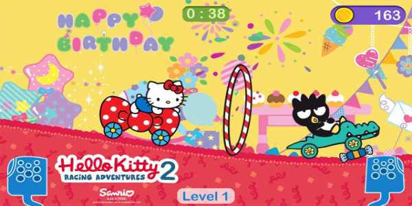 Hello Kitty games - car gameスクリーンショット3