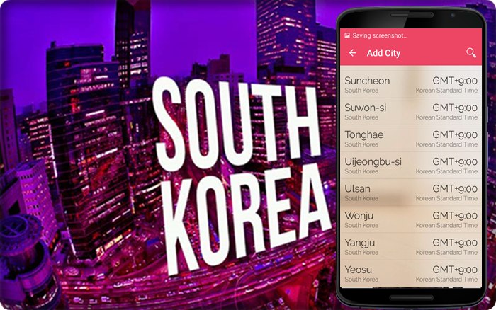 South Korea time ảnh chụp màn hình 4