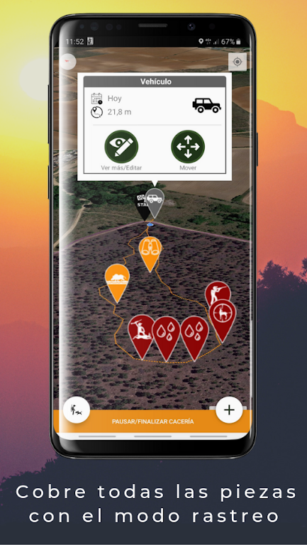Screenshot Dianary hunting app 3