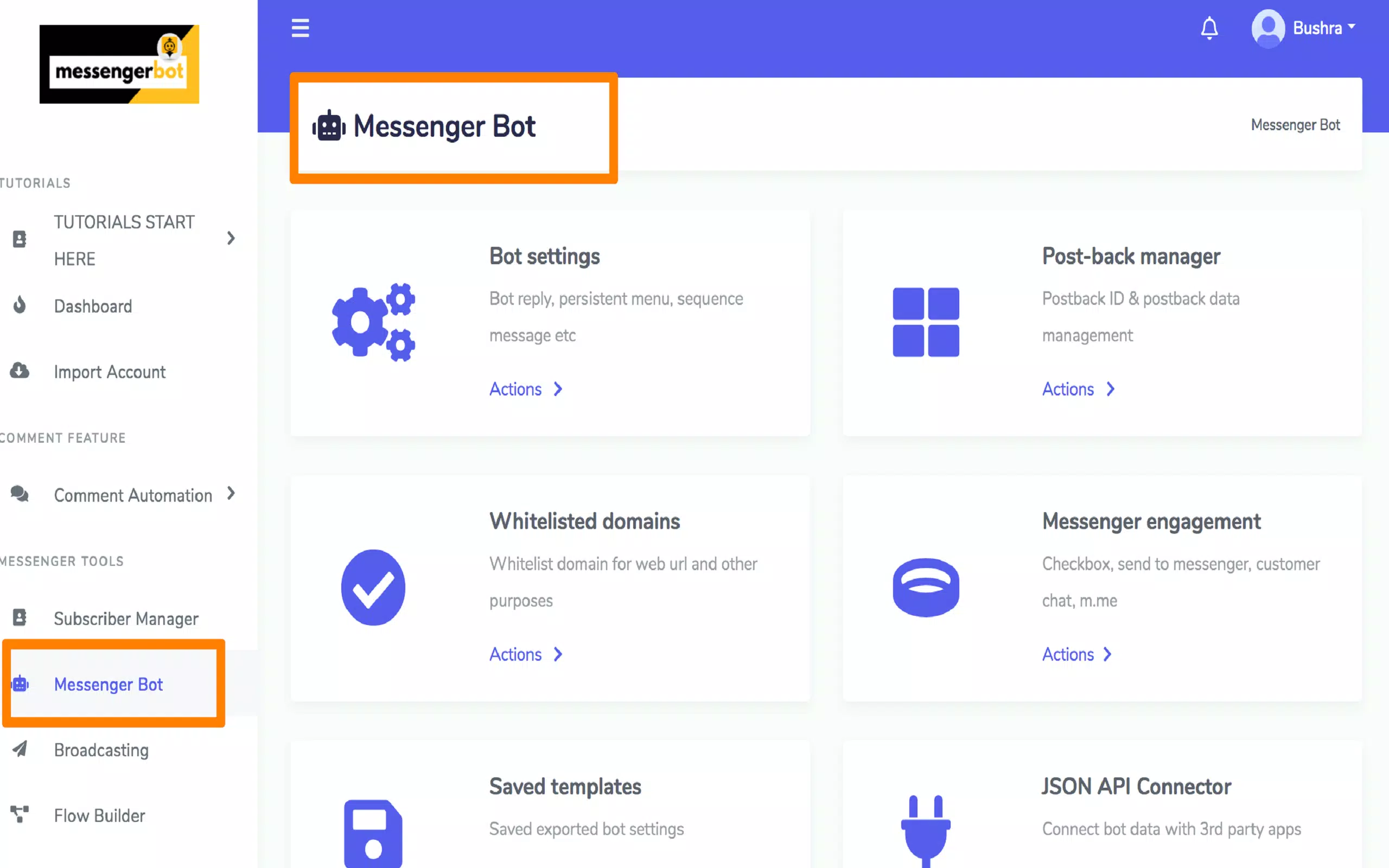 Messenger Bot Capture d’écran3