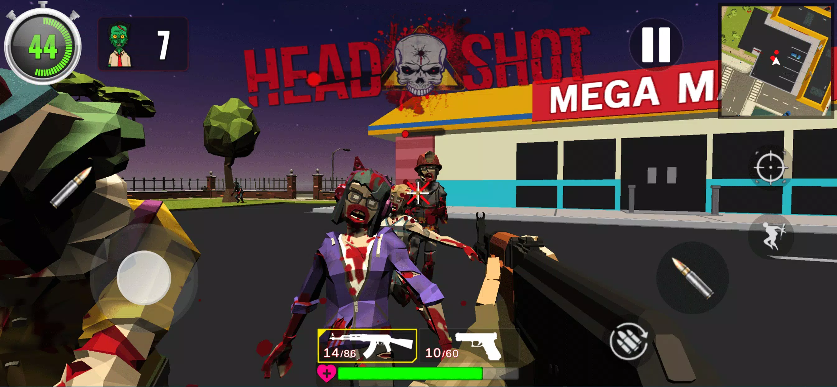Zombie Hunter : Police Shooter 스크린 샷 4