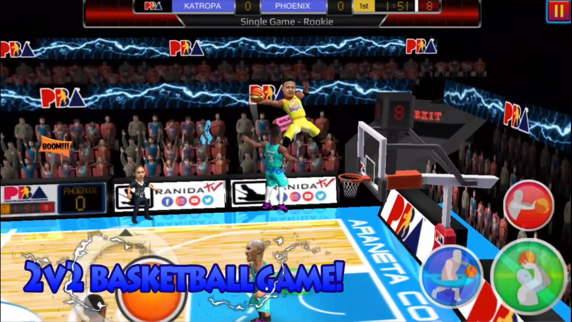 Basketball Slam! Captura de tela 1