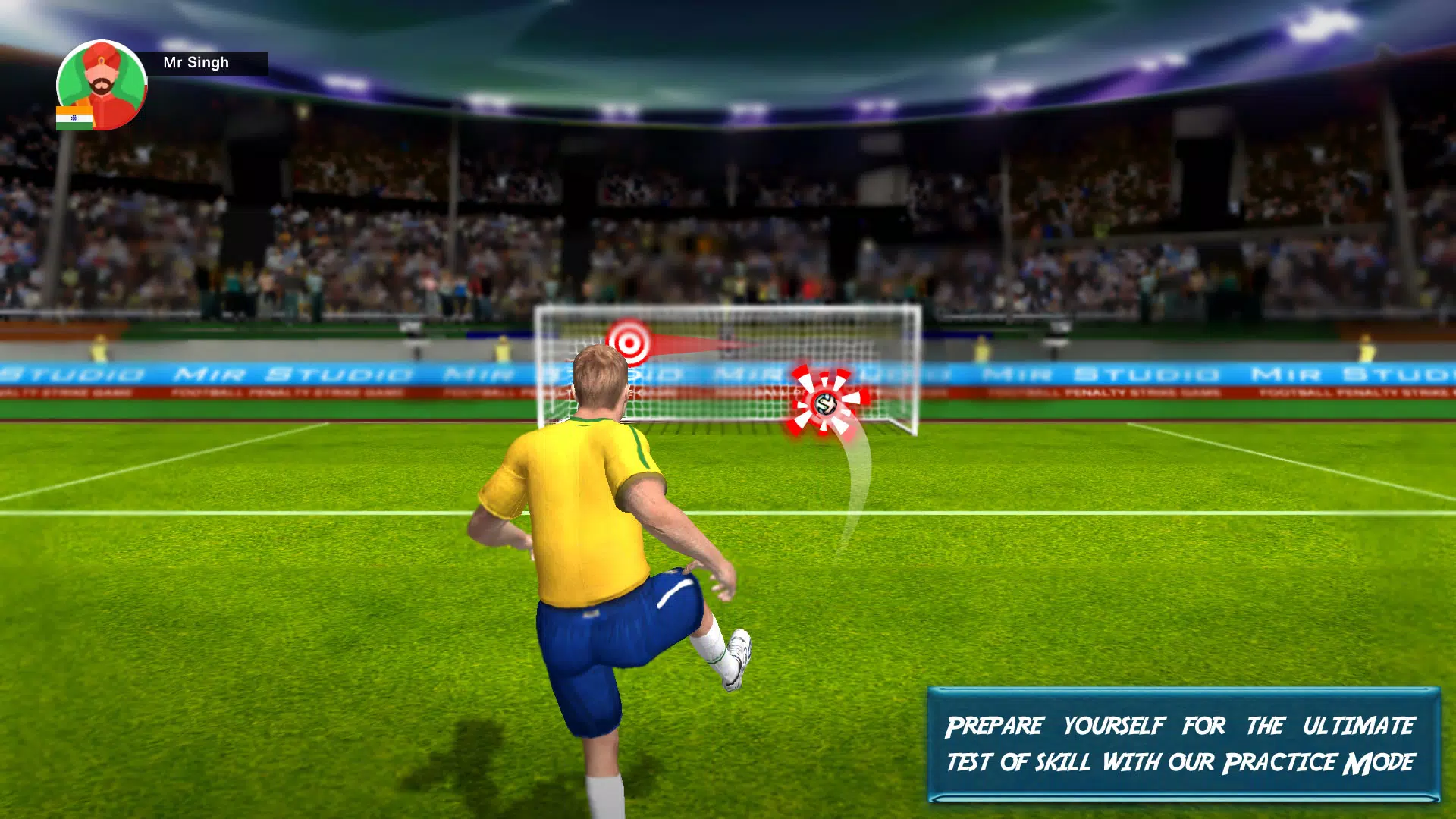 FootBall Penalty ShootOut Captura de pantalla 2