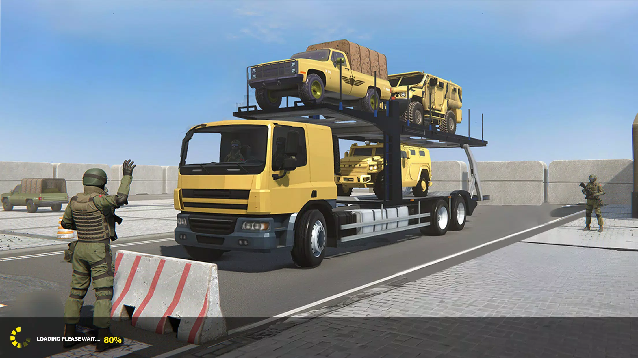 Army Cargo Truck Driving Games屏幕截圖2