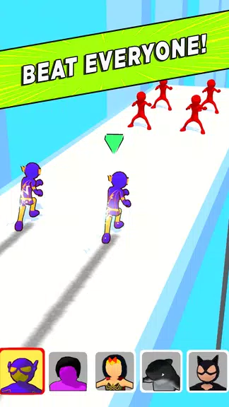 Superhero Race! Screenshot 4