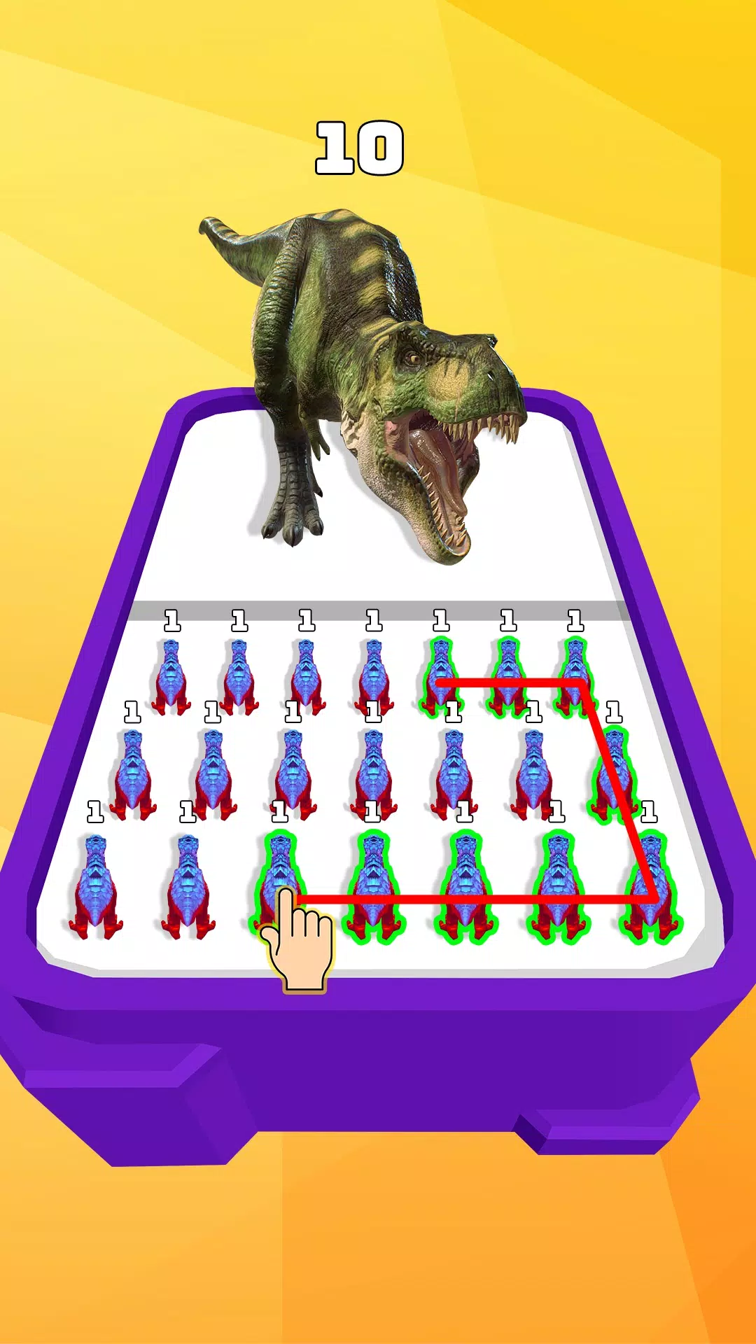 Merge Dinosaurs屏幕截圖2